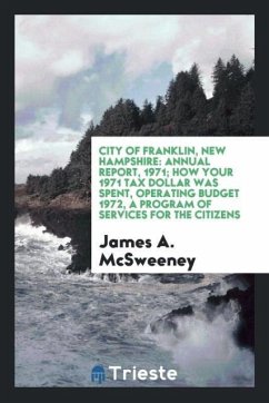 City of Franklin, New Hampshire - McSweeney, James A.