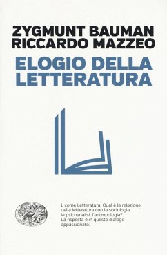 Elogio della letteratura - Bauman, Zygmunt; Mazzeo, Riccardo