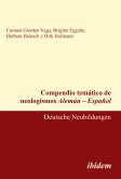 Compendio temático de neologismos Alemán – Español (eBook, PDF)