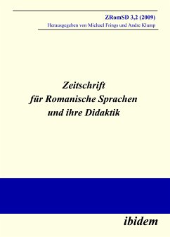 Zeitschrift für Romanische Sprachen und ihre Didaktik (eBook, PDF)