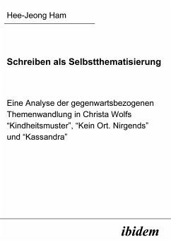 Schreiben als Selbstthematisierung (eBook, PDF) - Ham, Hee-Jeong; Ham, Hee-Jeong