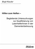 Hilfen zum Helfen (eBook, PDF)