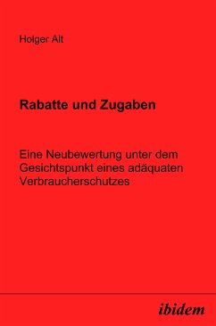 Rabatte und Zugaben (eBook, PDF) - Alt, Holger; Alt, Holger