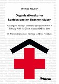 Organisationskultur konfessioneller Krankenhäuser (eBook, PDF)