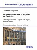 Die politischen Parteien in Bulgarien und Rumänien (eBook, PDF)