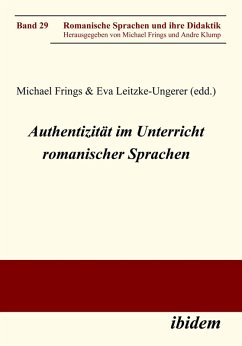Cover Authentizität im Unterricht romanischer Sprachen (eBook, PDF)