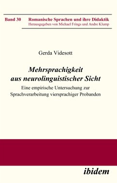 Mehrsprachigkeit aus neurolinguistischer Sicht (eBook, PDF) - Videsott, Gerda; Videsott, Gerda