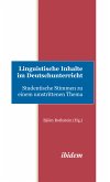 Linguistische Inhalte im Deutschunterricht (eBook, PDF)