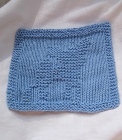 Cover Strickanleitung Waschlappen, Spüllappen, Untersetzer Hund (eBook, ePUB)