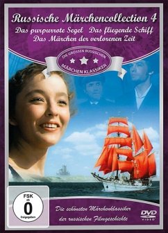 Cover Russische Märchen Collection 4: Das purpurrote Segel / Das fliegende Schiff / Das Märchen von der verlorenen Zeit DVD-Box