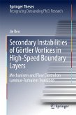 Secondary Instabilities of Görtler Vortices in High-Speed Boundary Layers: Mechanisms and Flow Control on Laminar-Turbulent Transition