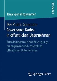 Der Public Corporate Governance Kodex in öffentlichen Unternehmen - Spennlingwimmer, Tanja