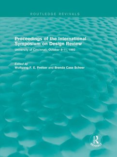Cover Proceedings of the International Symposium on Design Review (Routledge Revivals) (eBook, ePUB)