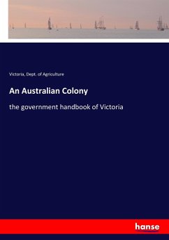 Cover An Australian Colony
