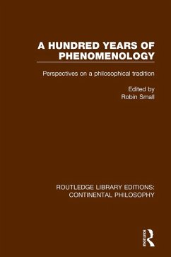 Cover A Hundred Years of Phenomenology (eBook, ePUB)