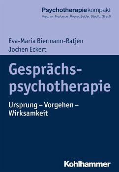 Gesprächspsychotherapie (eBook, PDF) - Biermann-Ratjen, Eva-Maria; Eckert, Jochen