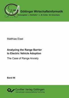 Analyzing the Range Barrier to Electric Vehicle Adoption (eBook, PDF)