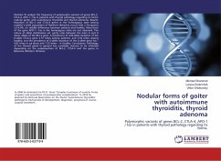 Nodular forms of goiter with autoimmune thyroiditis, thyroid adenoma