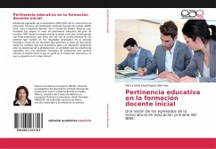Pertinencia educativa en la formación docente inicial - Esparragoza Bermejo, Nancy Silvia