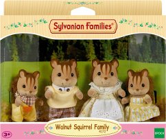 Sylvanian Families Walnuss Eichhörnchen Familie Knack