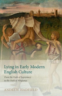Lying in Early Modern English Culture (eBook, ePUB) - Hadfield, Andrew