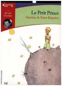 Le petit prince. Der kleine Prinz, 2 Audio-CDs, französische Version - Saint-Exupéry, Antoine de