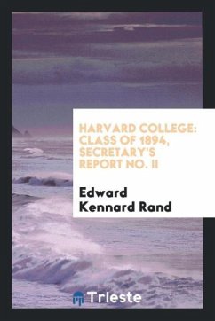 Harvard College - Rand, Edward Kennard