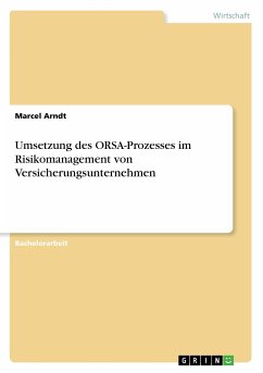 Umsetzung des ORSA-Prozesses im Risikomanagement von Versicherungsunternehmen