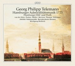 Cover Hamburger Admiralitätsmusik 1723