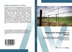 Regionale Integration in Afrika - Weinhandl, Eric Hugo