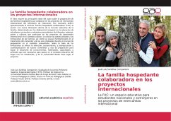 La familia hospedante colaboradora en los proyectos internacionales