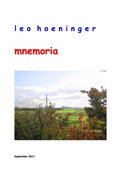 Mnemoria (eBook, ePUB) - Hoeninger, Leo