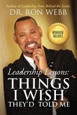 Leadership Lessons (eBook, ePUB)