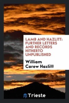 Lamb and Hazlitt - Hazlitt, William Carew