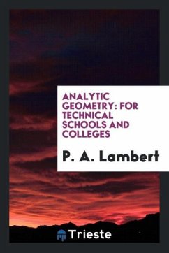 Analytic Geometry - Lambert, P. A.
