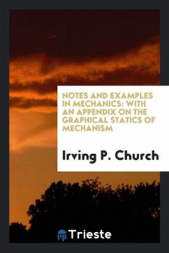 Notes and Examples in Mechanics