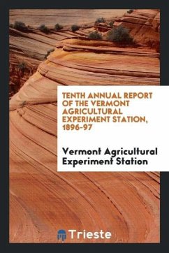 Tenth Annual Report of the Vermont Agricultural Experiment Station, 1896-97