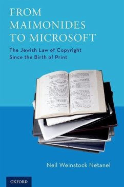From Maimonides to Microsoft - Netanel, Neil Weinstock