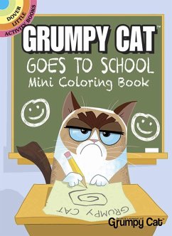 Grumpy Cat Goes to School Mini Coloring Book - Kurtz, John