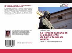 La Persona humana en el pensamiento de Santo Tomás de Aquino - Ramos Rosete, Carlos