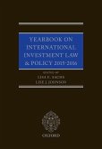 Yearbook on International Investment Law & Policy 2015-2016