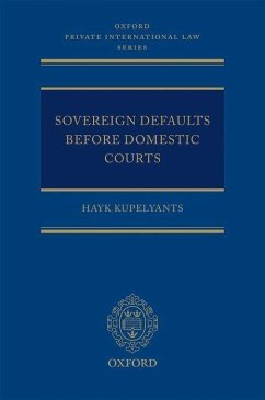 Sovereign Defaults Before Domestic Courts - Kupelyants, Hayk