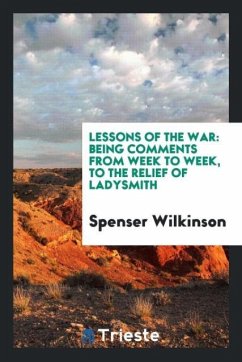 Lessons of the War - Wilkinson, Spenser