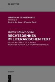 Rechtsdenken im literarischen Text (eBook, ePUB)