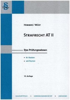 Cover Strafrecht AT II