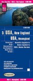 Reise Know-How Landkarte USA, Neuengland / USA, New England
