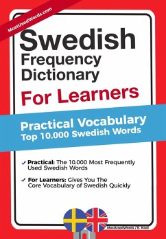 Swedish Frequency Dictionary for Learners - Practical Vocabulary - Top 10.000 Swedish Words (eBook, ePUB) - Mostusedwords