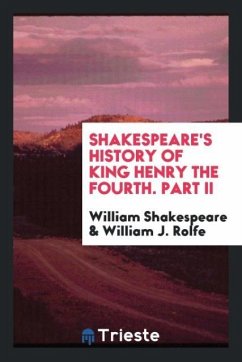 Shakespeare's History of King Henry the Fourth. Part II