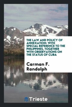 The Law and Policy of Annexation