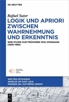 Logik und Apriori zwischen Wahrnehmung und Erkenntnis (eBook, ePUB) - Suter, Rafael